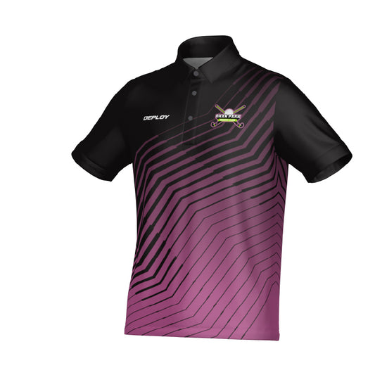Oran Park Hockey - Club Polo (Pink) Stripe