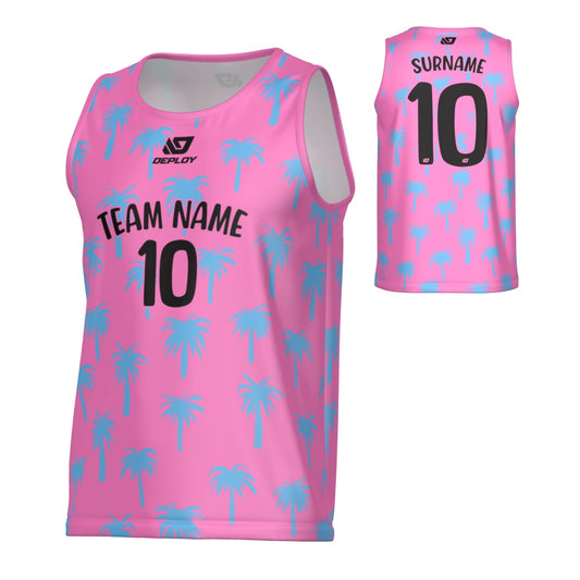 Palms Sports Singlet - Pink