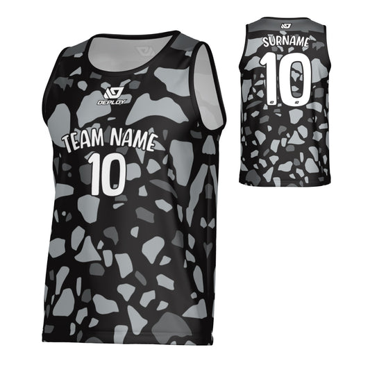 Pebbles Sports Singlet - Black