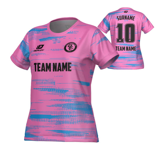Distort Womens Jersey - Pink