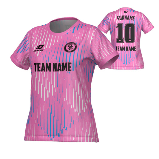 Drips Womens Jersey - Pink