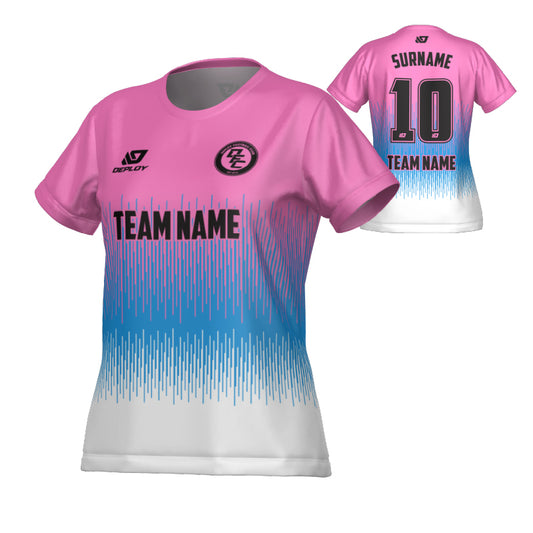 Fade Womens Jersey - Pink