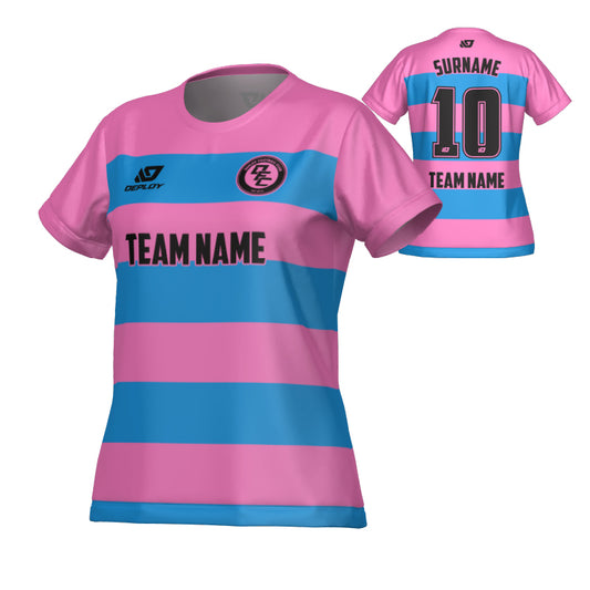 Hoops Womens Jersey - Pink