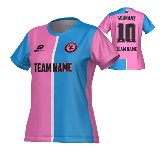Split Womens Jersey - Pink