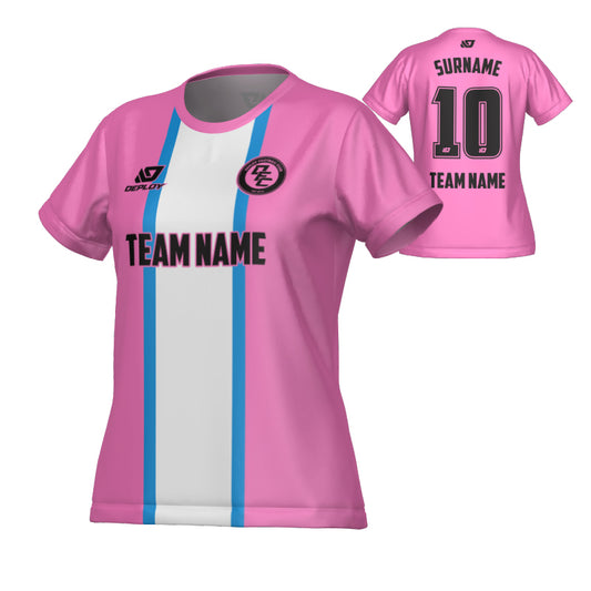 Stripe Womens Jersey - Pink