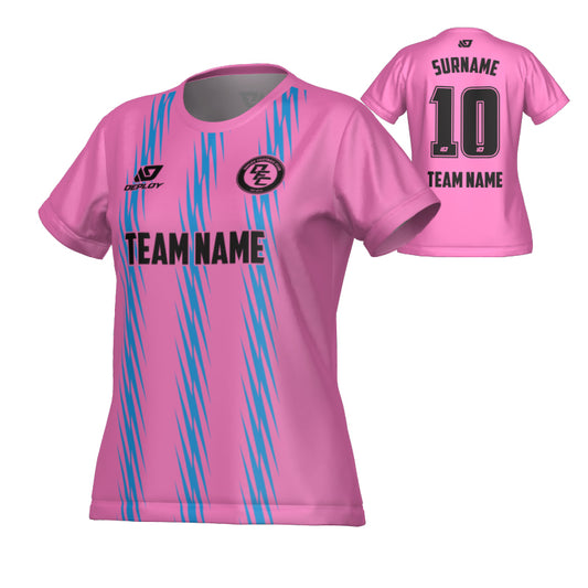 Zig Zag Womens Jersey - Pink