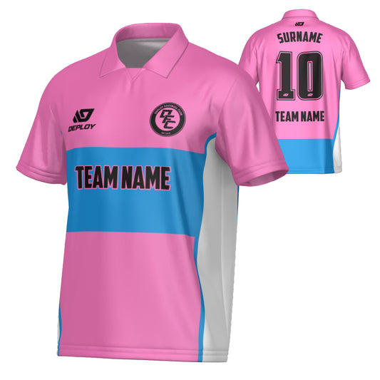 Shift Collared Jersey - Pink