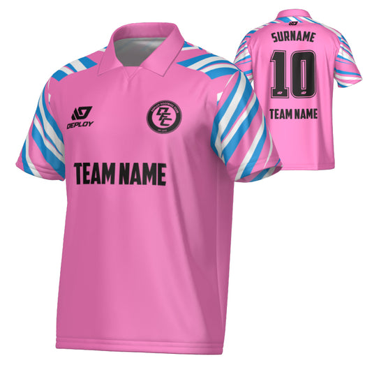 Surge Collared Jersey - Pink