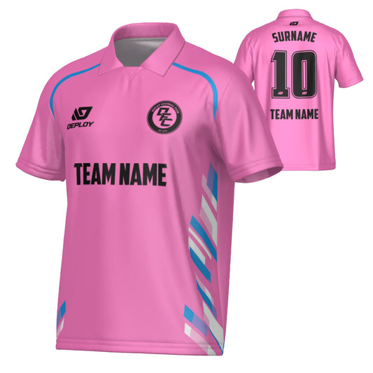 Turbo Collared Jersey - Pink