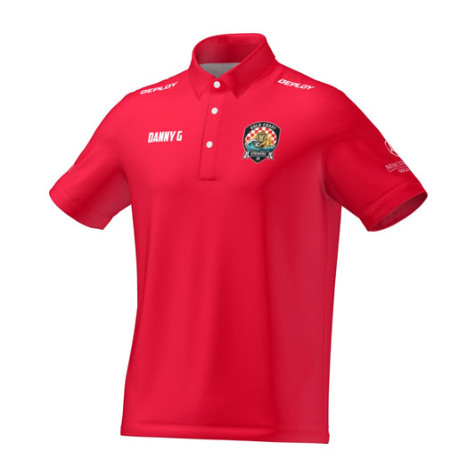 Gold Coast Strikers - Club Polo - Red