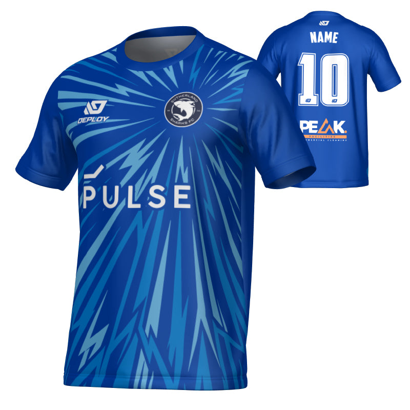 SUTHERLAND SHARKS SUMMER - BURST - BLUE