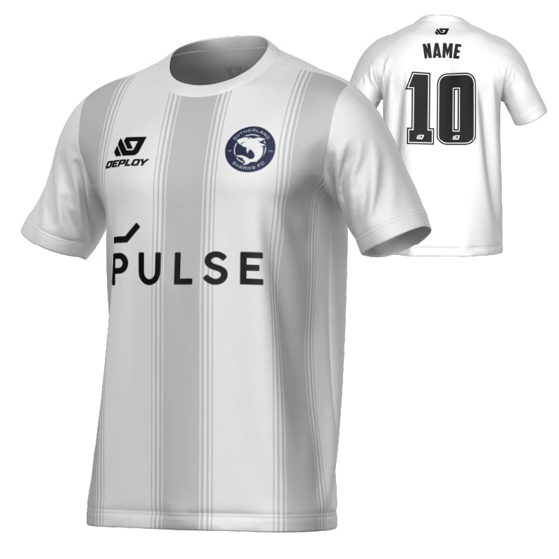 SUTHERLAND SHARKS SUMMER - PILLARS - WHITE