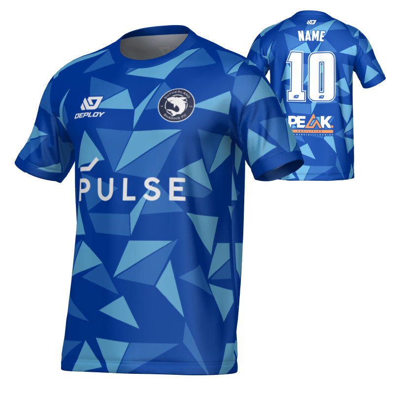 SUTHERLAND SHARKS SUMMER - SHARDS - BLUE