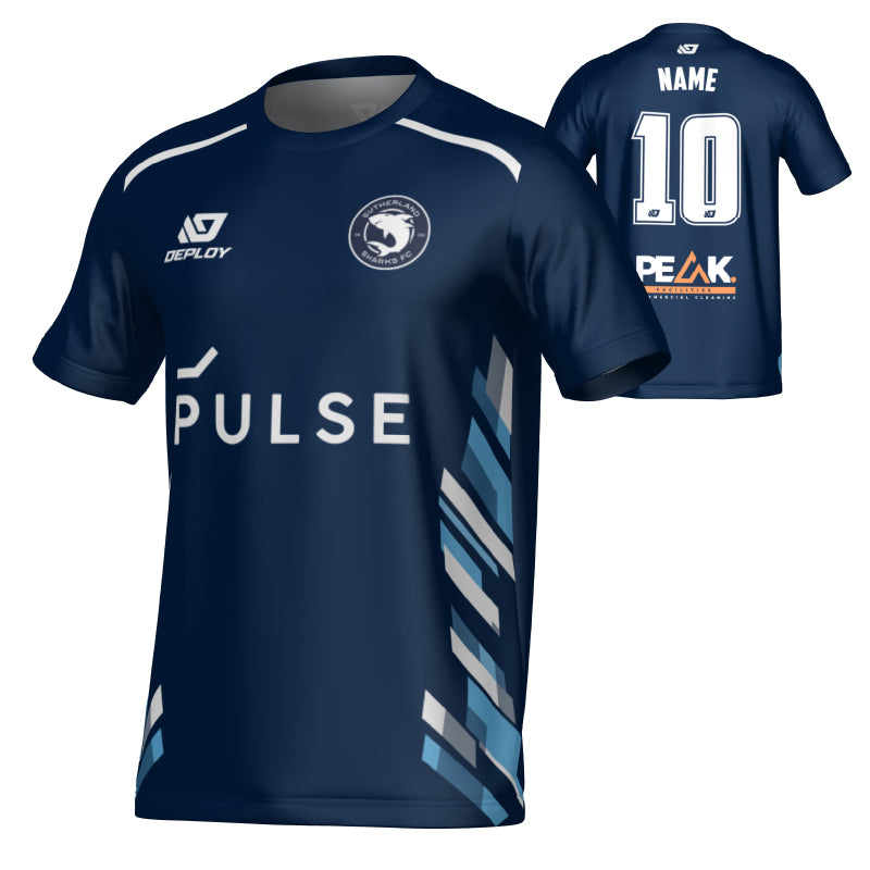 SUTHERLAND SHARKS SUMMER - TURBO - NAVY
