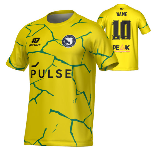 SUTHERLAND SHARKS SUMMER - CRACKS - YELLOW