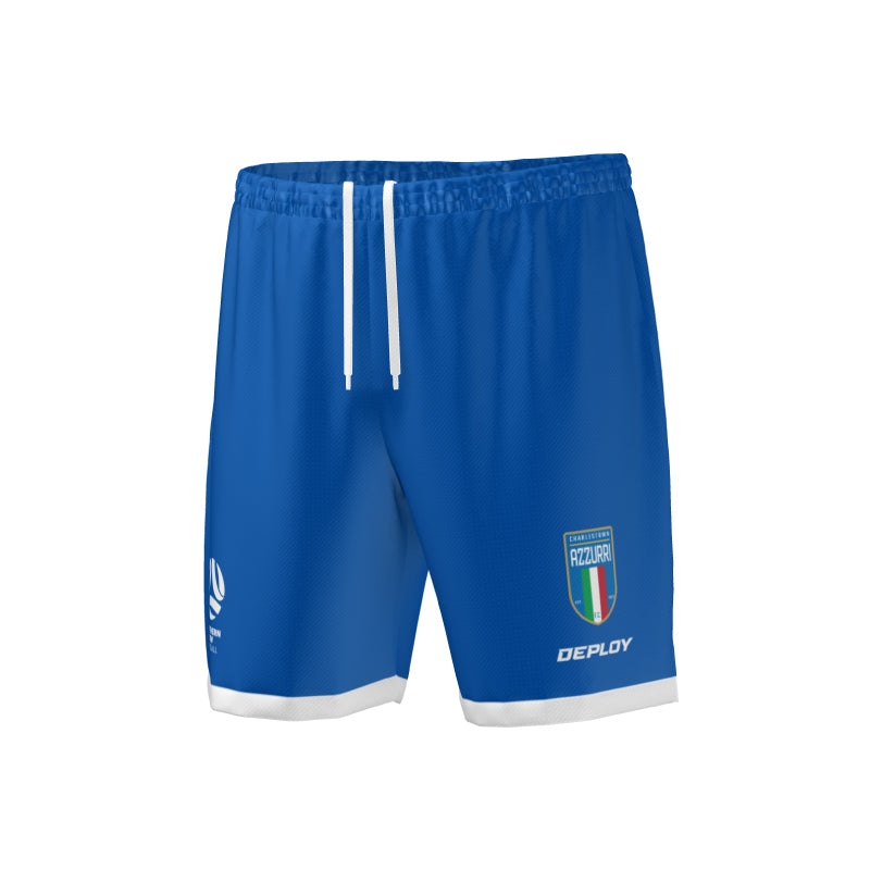Charlestown Azzurri FC - 2025 PYL Boys Home Shorts - 16s - Deploy Football - Australia's Best Footballs & Soccer Balls