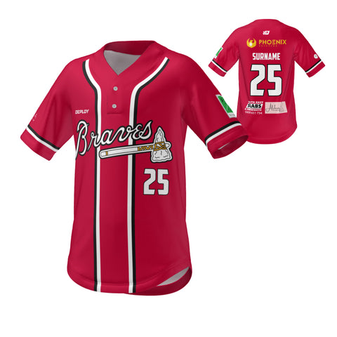 Sportz Braves Softball Club - Homerun Jersey - Youth