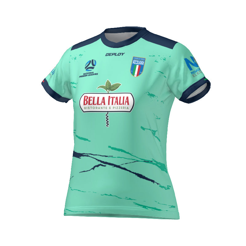Charlestown Azzurri FC - 2025 Training/Away Jersey - Womens NPL - Deploy Football - Australia's Best Footballs & Soccer Balls