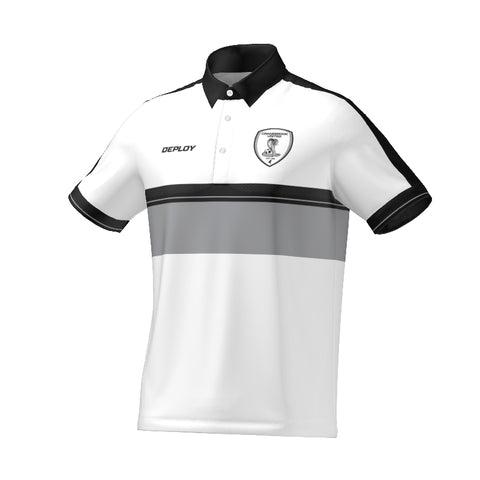 Cranebrook United FC - Breeze polo - Mens - White