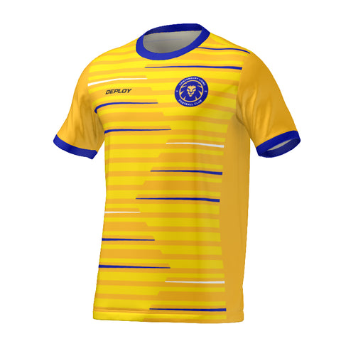 Canterbury Lions FC - Training Jersey - Unisex & Youth Yellow