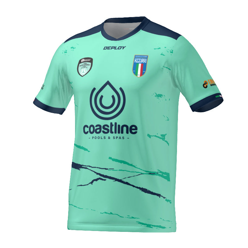 Charlestown Azzurri FC - 2025 Training/Away Jersey - Unisex Cut - JDL Girls