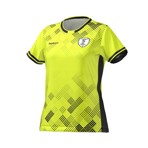 Cranebrook United Training Shirt - Yellow - Womens