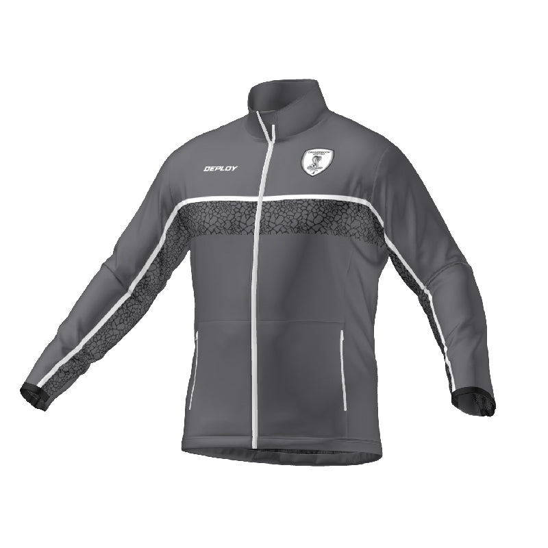 Cranebrook United FC -  Maestro Jacket - Grey - Deploy Football - Australia's Best Footballs & Soccer Balls