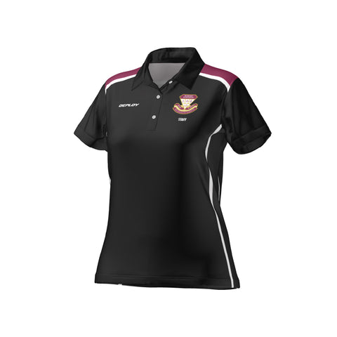 Robert Townson High School - Polo Burgundy Womens