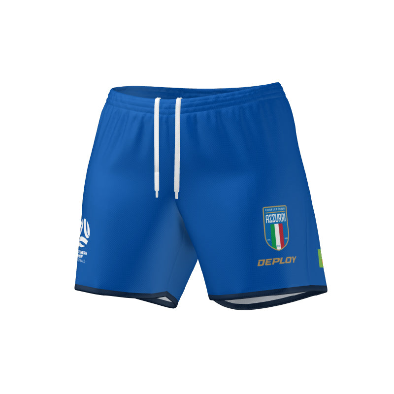 Charlestown Azzurri FC - 2025 JDL Girls Home Shorts (Womens Cut) - Deploy Football - Australia's Best Footballs & Soccer Balls