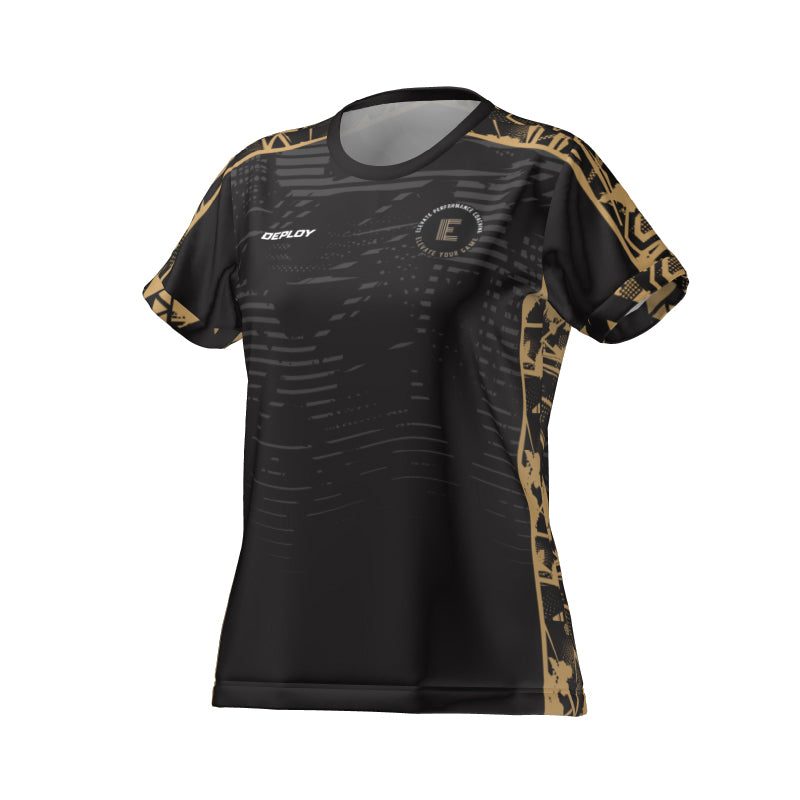 Elevate Performance Coaching - Training Jersey Black - Womens