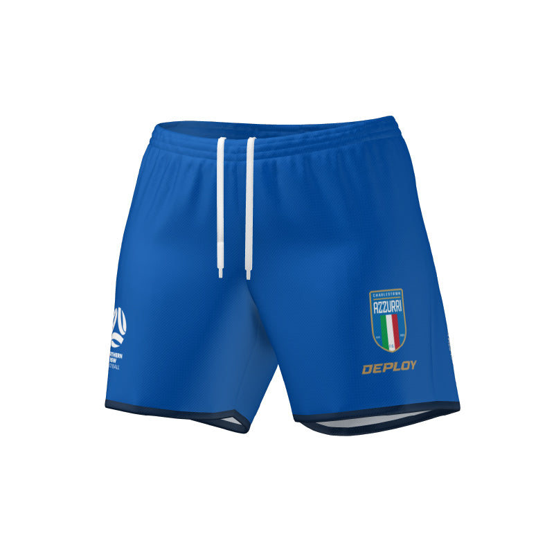 Charlestown Azzurri FC - 2025 PYL Womens Home Shorts (Womens Cut) - Deploy Football - Australia's Best Footballs & Soccer Balls