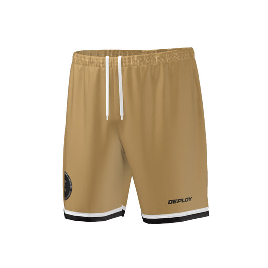 Elevate Performance Coaching - Playing Shorts Gold - Youth & Unisex
