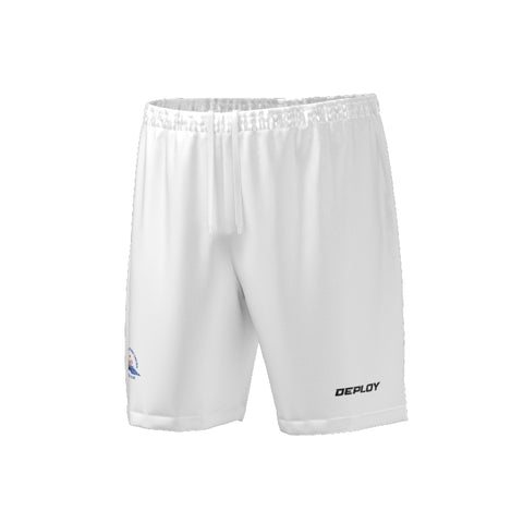 GERRINGONG BREAKERS FC - PLAYING SHORTS WHITE - YOUTH AND UNISEX