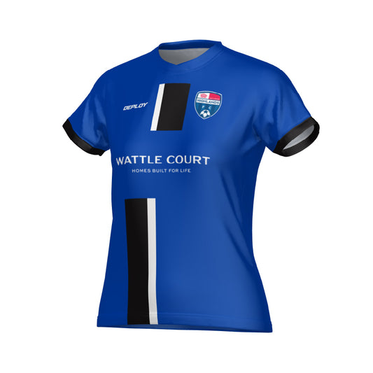 Highlands FC - Juniors - Home - Womens Cut