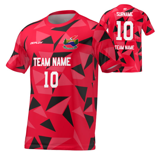 SOUTHERN DISTRICTS FA - Flight Jersey Fragments - Red