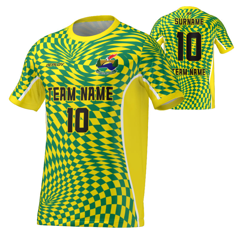 SOUTHERN DISTRICTS FA- Flight Jersey Warpped- Yellow