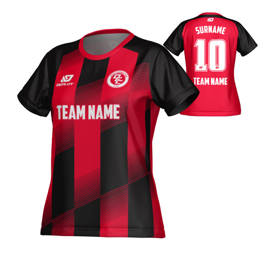 Vectors Womens Jersey - Red