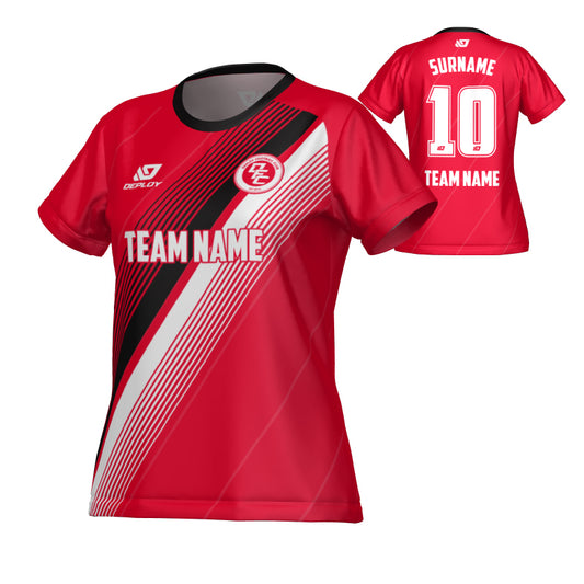 Velocity Womens Jersey - Red