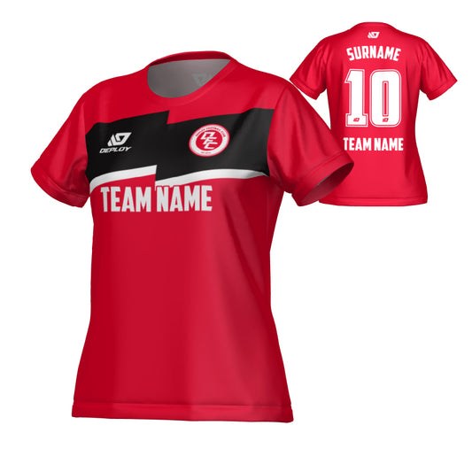 Zag Womens Jersey - Red