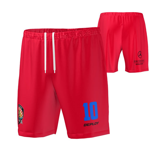Gold Coast Strikers - Playing Shorts - Red and Blue