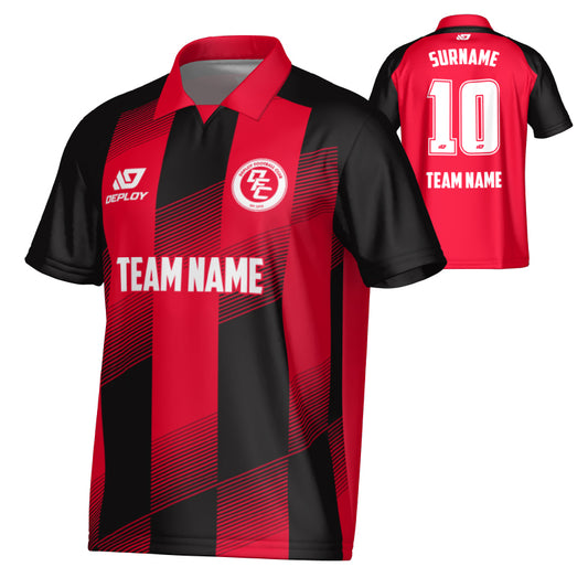 Vector Collared Jersey - Red