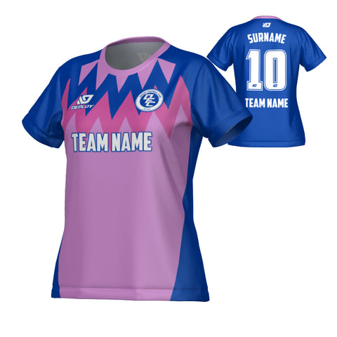 Carnival Womens Jersey - Royal Blue & Purple