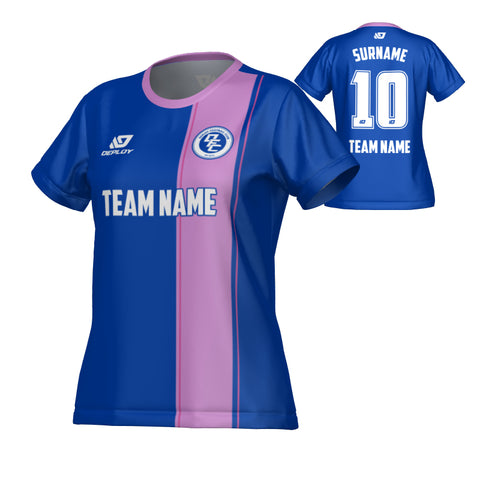 Edge Womens Jersey - Royal Blue & Purple