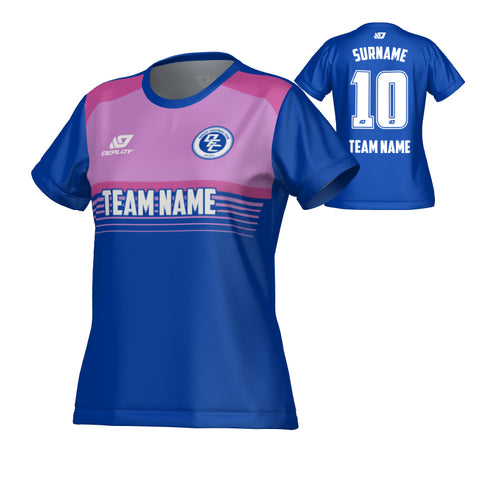 Horizon Womens Jersey - Royal Blue & Purple