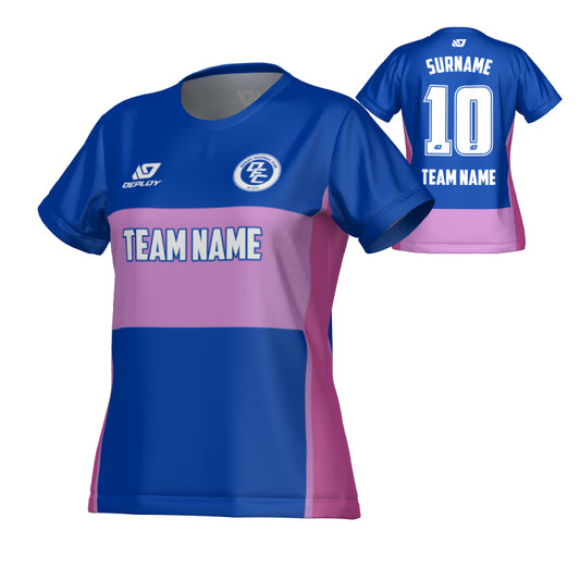 Shift Womens Jersey - Royal Blue & Purple