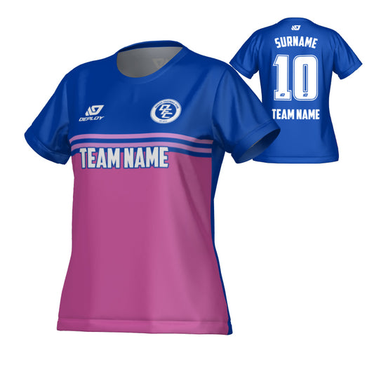 Summit Womens Jersey - Royal Blue & Purple