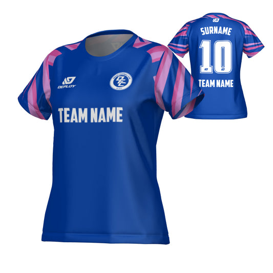 Surge Womens Jersey - Royal Blue & Purple