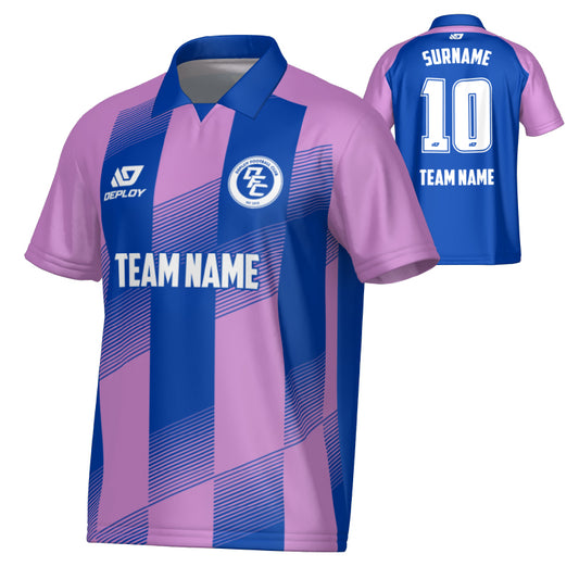 Vector Collared Jersey - Royal Blue & Purple