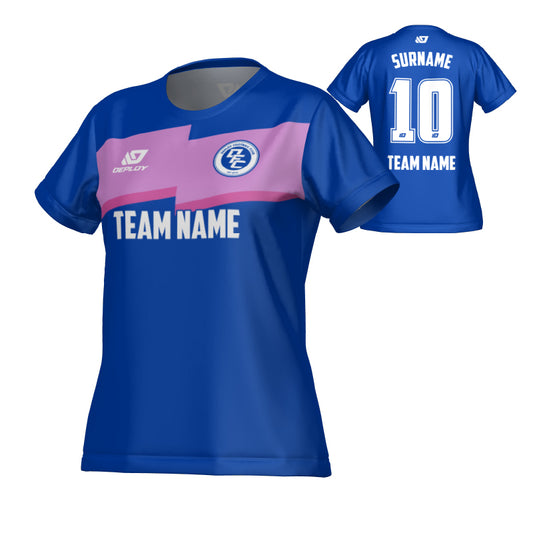 Zag Womens Jersey - Royal Blue & Purple