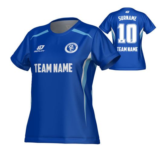Arc Womens Jersey - Royal Blue & Sky Blue